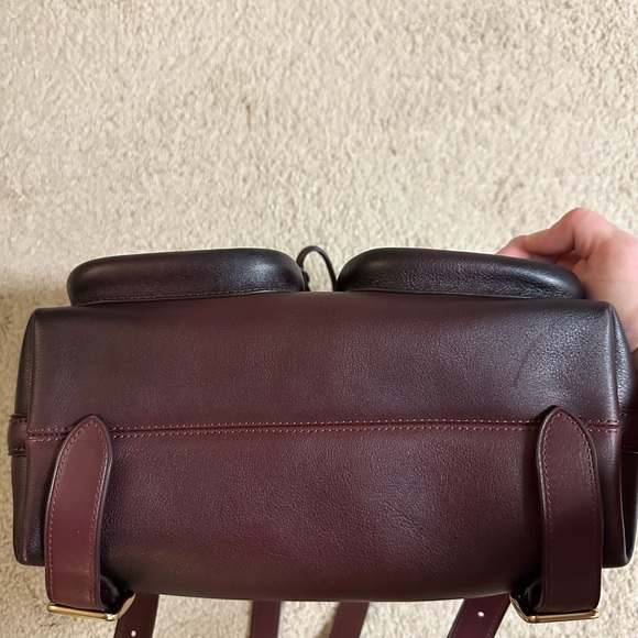 Coach Crosby 28 Backpack - Burnished Merlot - Picture 4 of 8